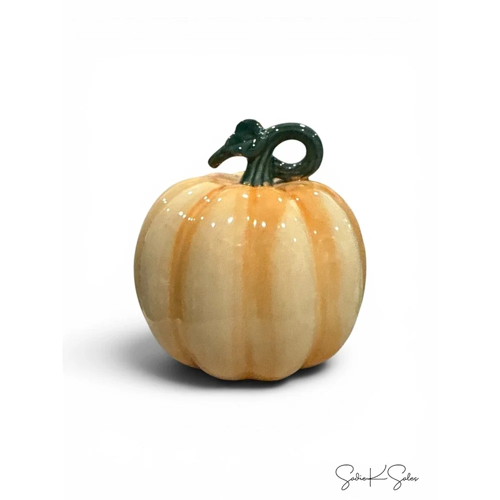 Ceramic Fall Pumpkin Orange - Threshold, Target